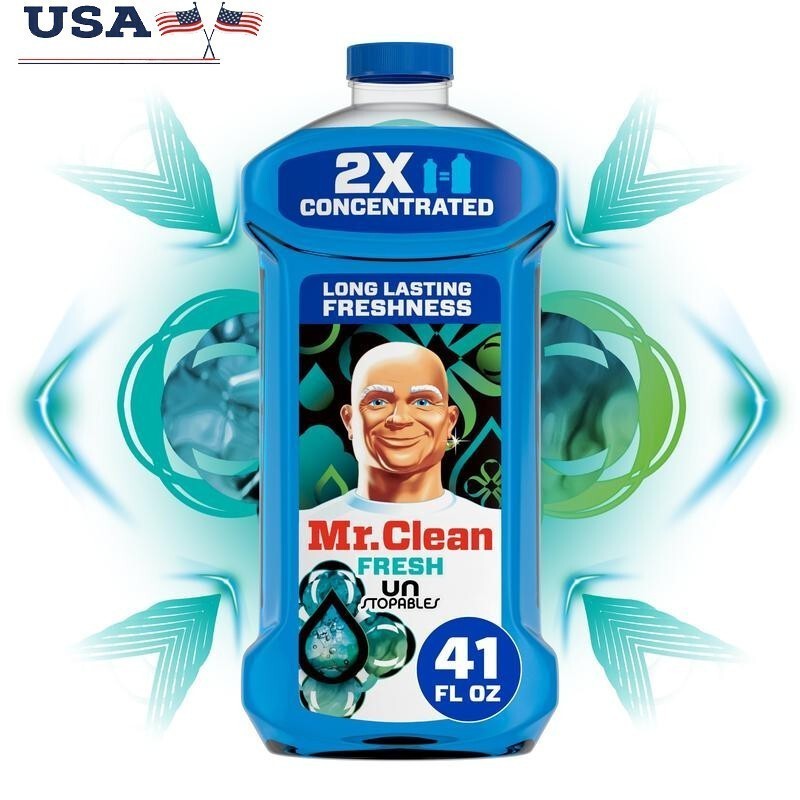 2X Concentrated Multi Surface Cleaner Fresh Scent All Purpose Cleaning 41 Fl Oz
