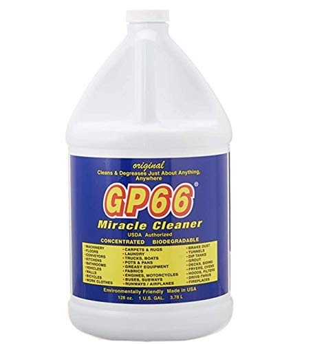 GP66 Green Miracle Cleaner, Gallon Cleans Over 1,000 Surface Types All-In-One Po