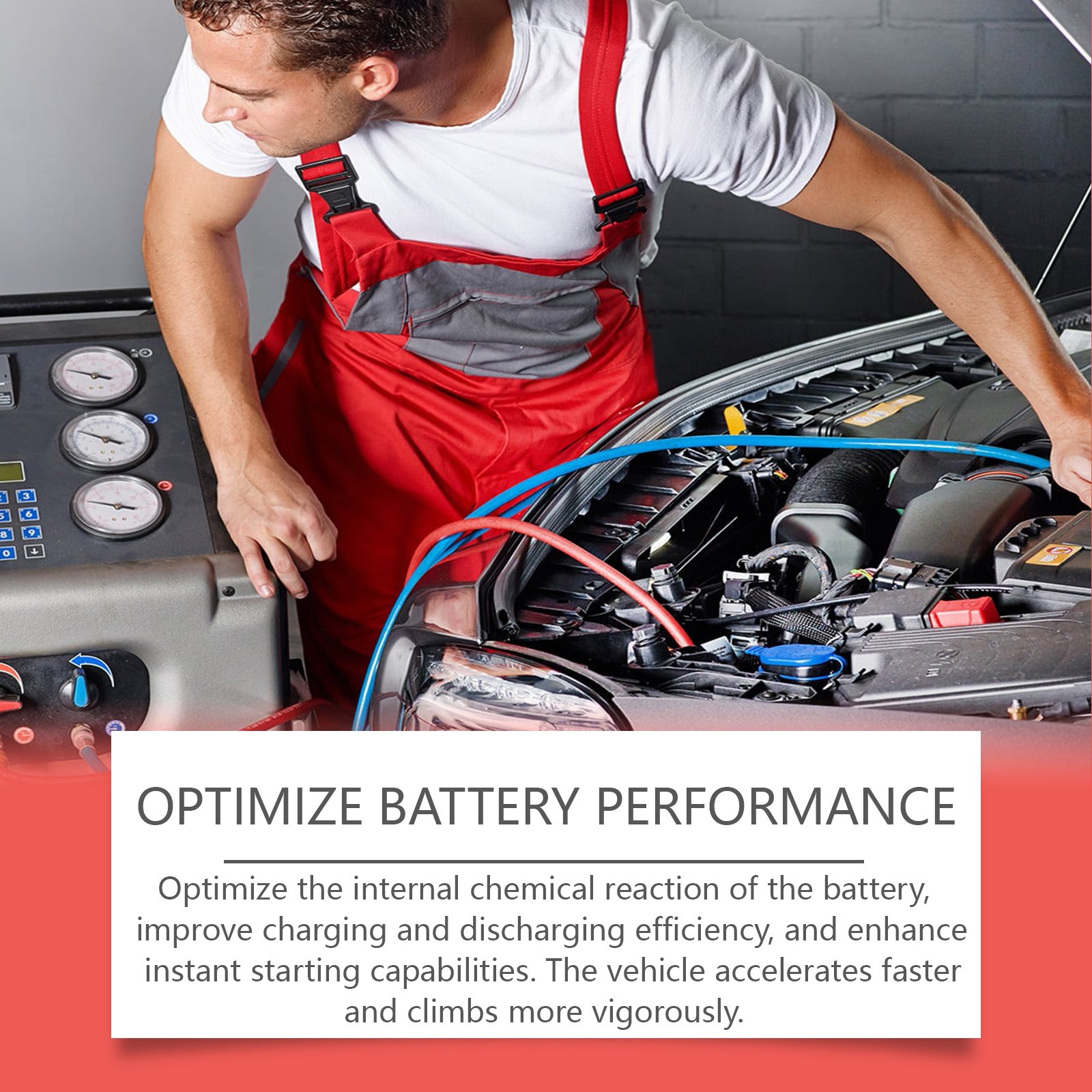 EV Battery Repair Fluid Electric Car Maintenance Performance Booster Cleaner