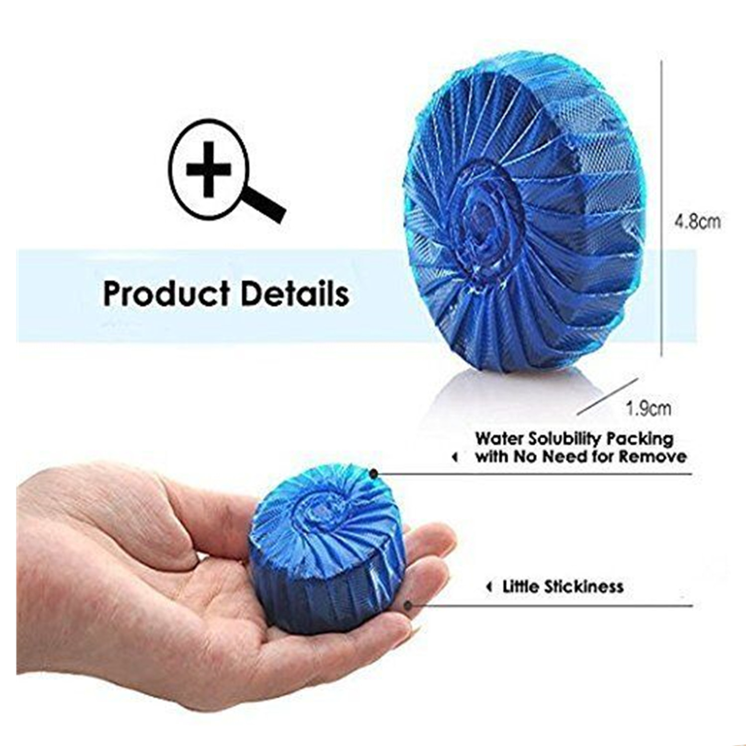 72 Tabs Homenite Automatic Toilet Bowl Cleaner Bleaches & Blue (Total 18 Pks)