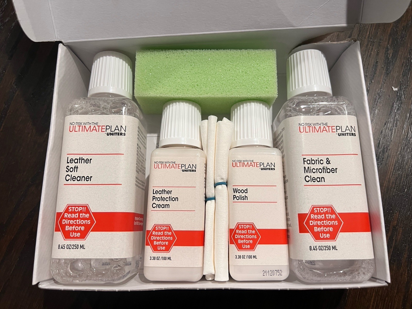 No Risk Ultimate Plan Uniters Furniture Cleaning Kit (Fabric, Leather, & Wood)