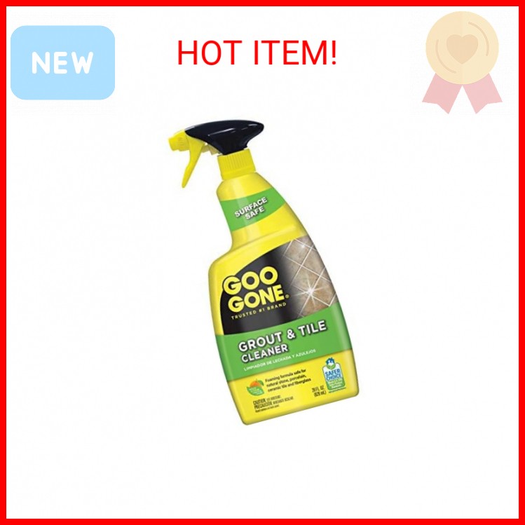 Goo Gone Grout & Tile Cleaner – 28 Ounce – Removes Tough Stains Dirt Caused By M