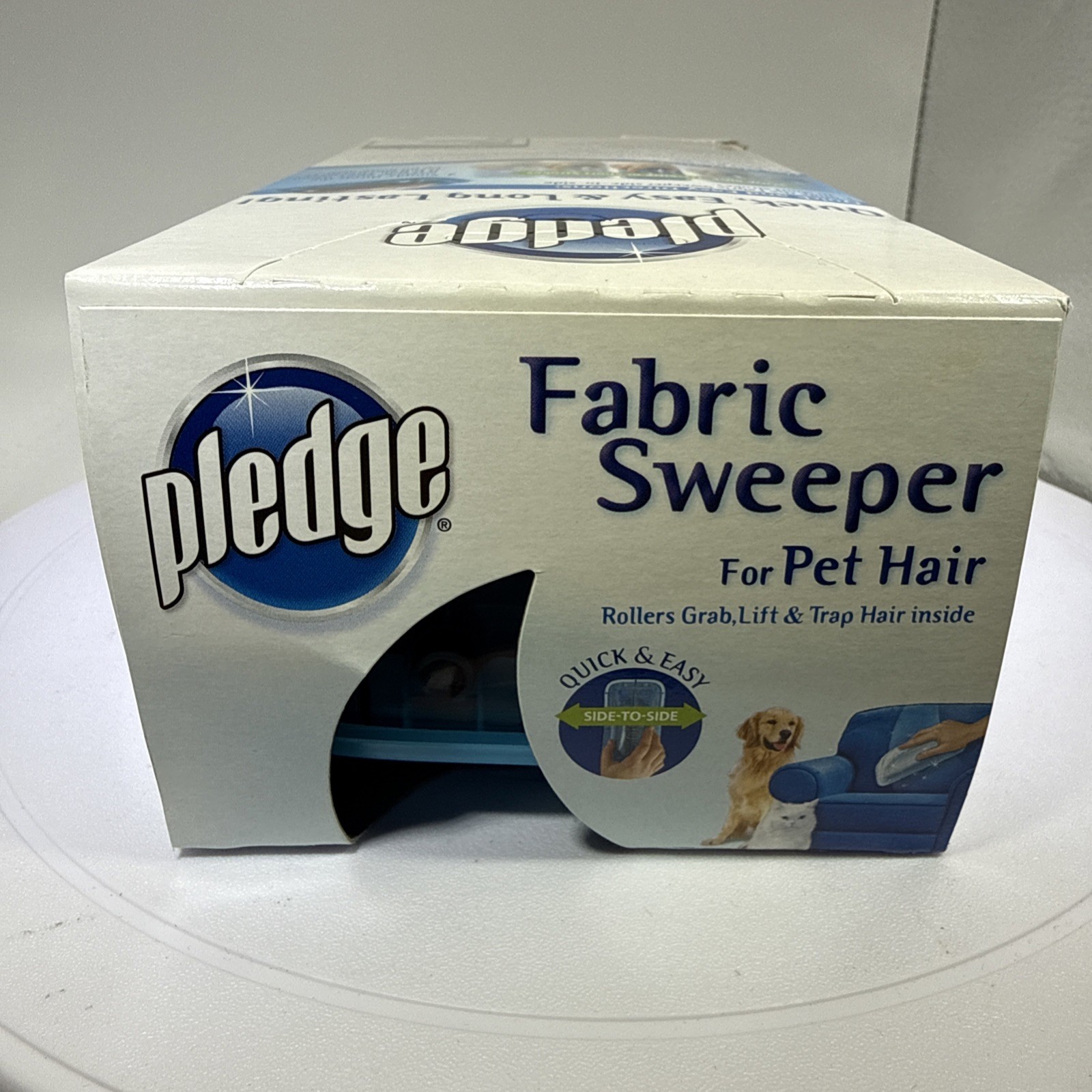 Pledge Fabric Sweeper For Pet Hair New Discontinued Removes Cat Dog Easy To Use