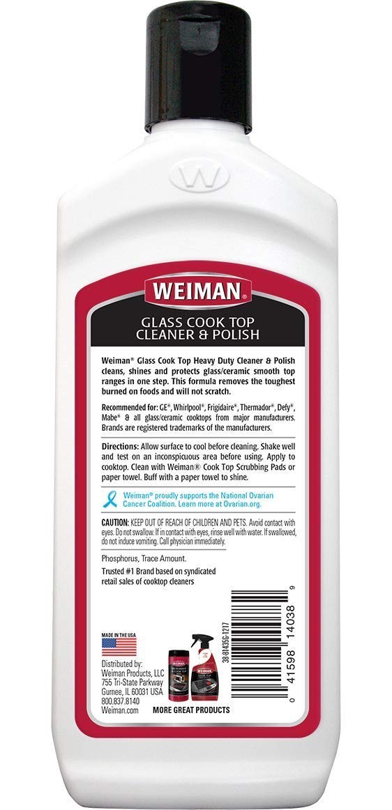 Streak-Free Cook Top Cleaner 10oz – 6 Pk