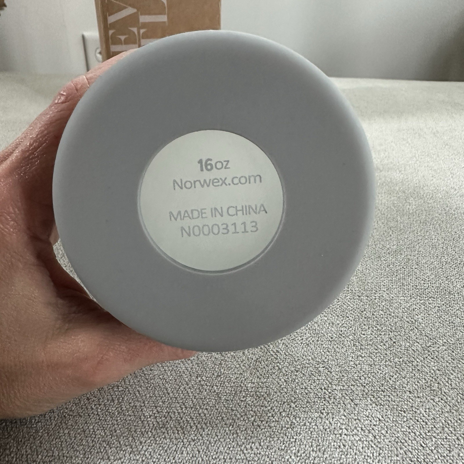 Norwex Forever Spray Bottle. Gray. New