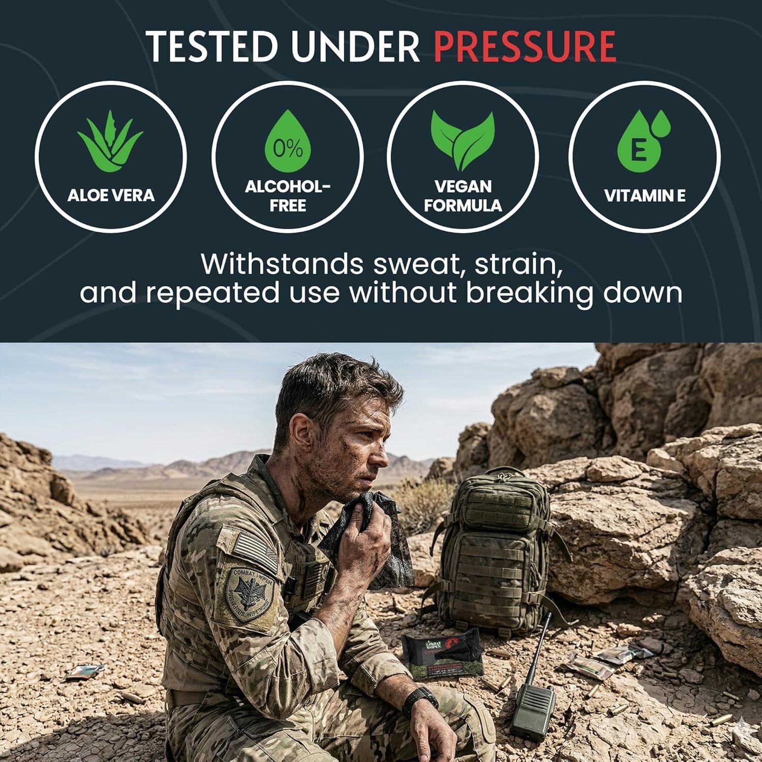 Thick & Ultralight Unscented Cleansing Wipes – Perfect for Camping & Hunting