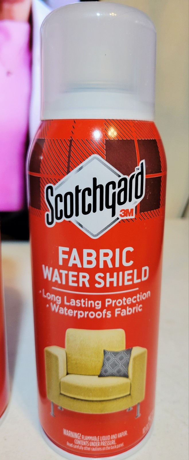 Scotchgard 3M Transparent Fabric Water Shield Dries Clear & Oderless 10 oz | 4ct