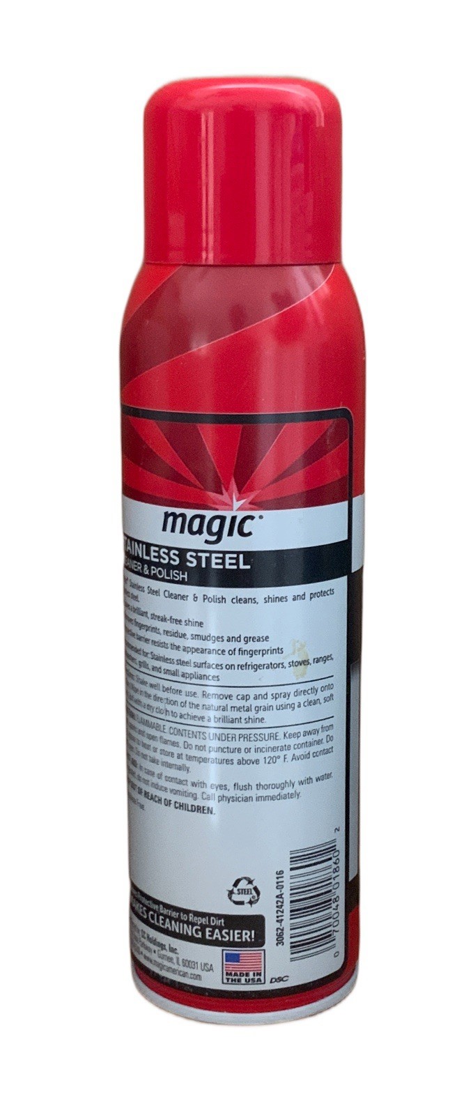 Vintage Magic Cleaner Lot Countertop Spray Aerosol Liquid Kitchen Granite Steel