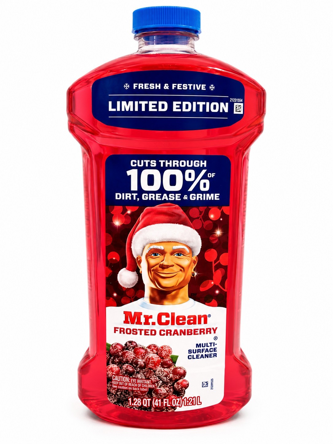 Limited Edition Mr Clean Frosted Cranberry Multi-Surface Cleaner 41 Oz
