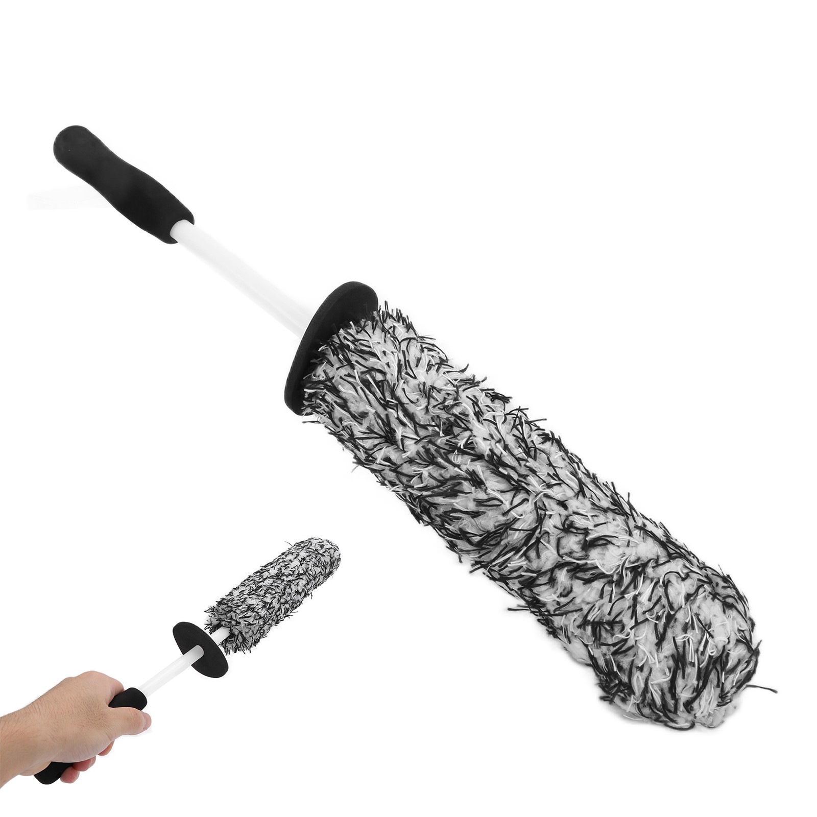 Rim Detailing Brush 42cm/16.5in Length Tire Scrub For Chassis For Bumper Fo TWGQ