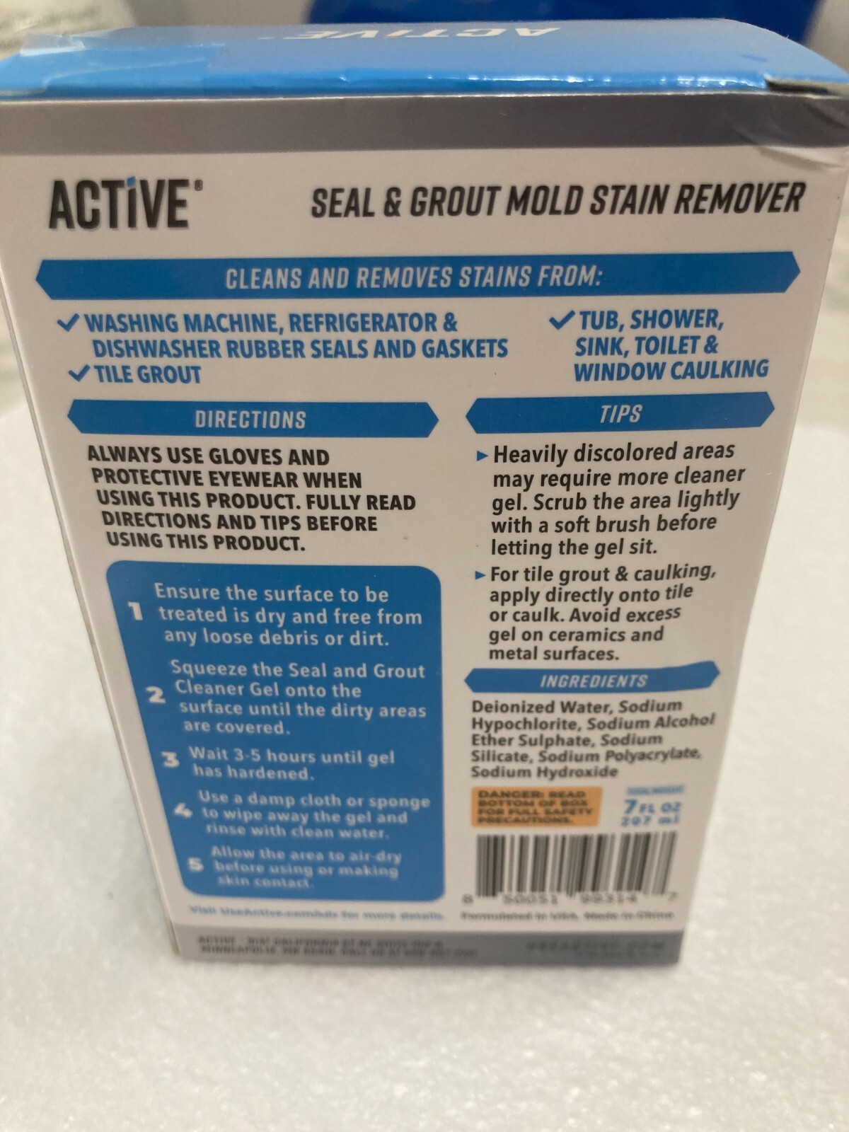 Mold Stain Remover Gel Cleaner – ACTIVE Heavy Duty Stain Cleaner