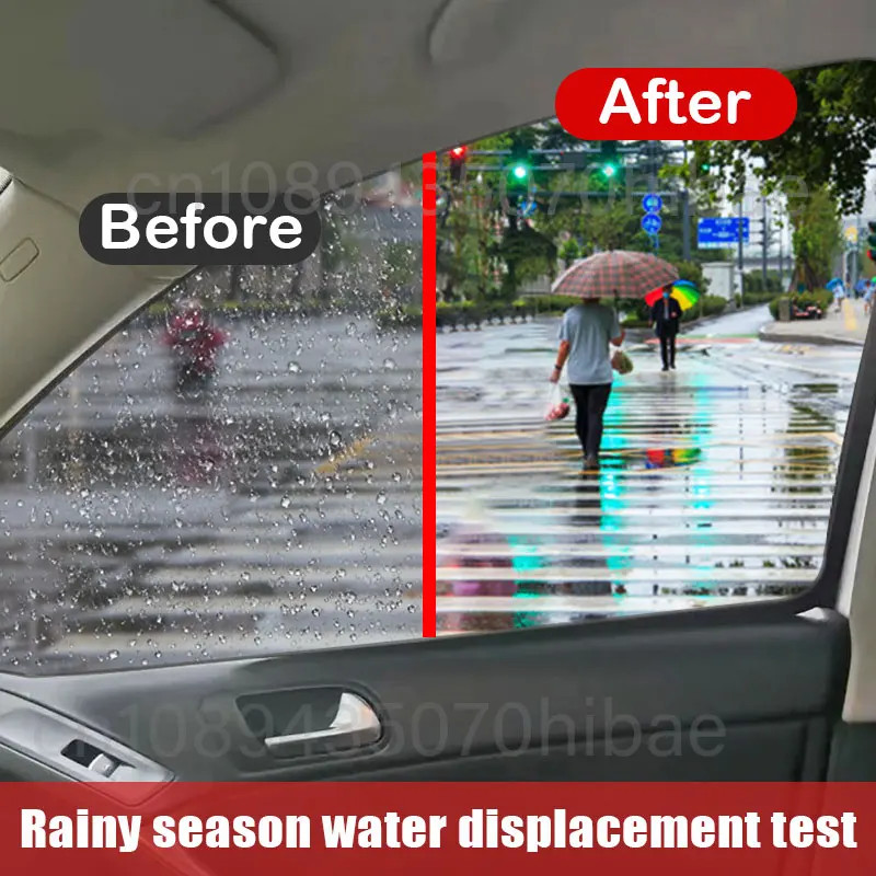 Car Glass Anti-Rain Water Repellent Nano Coating Hydrophobic Waterproof Spray