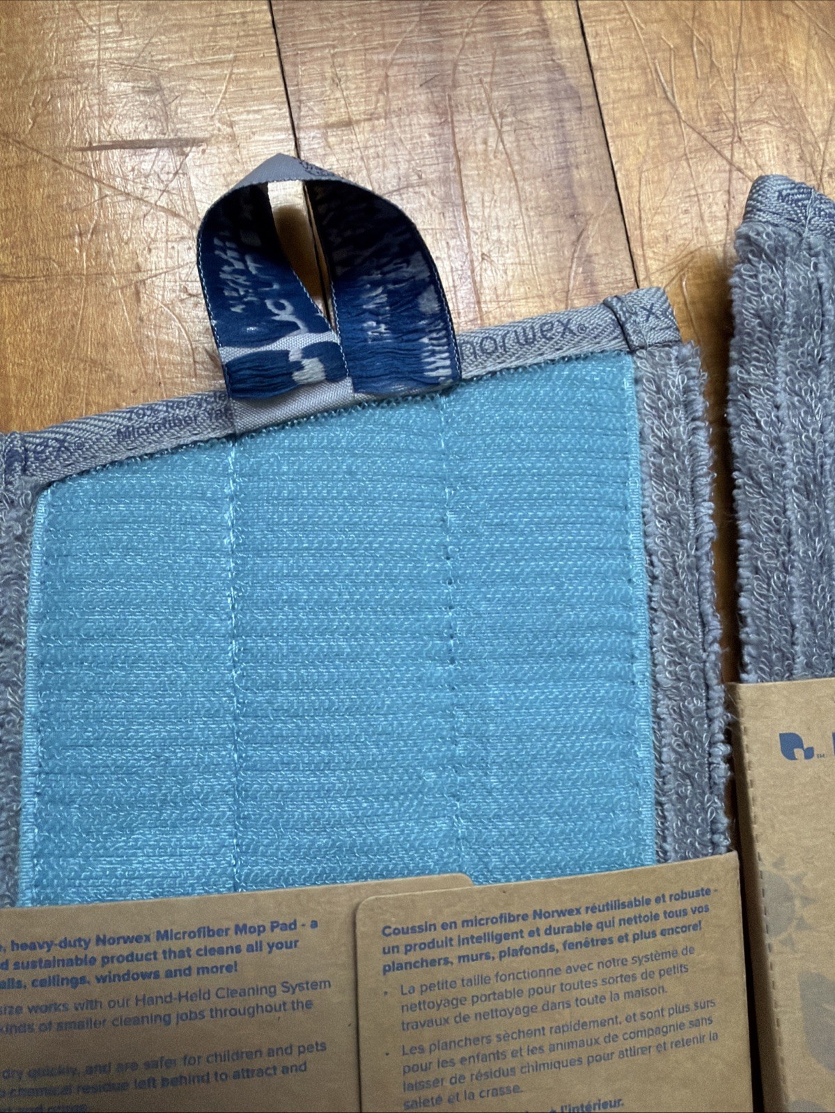 Norwex Mop Refills Floor Pad Cleaning Microfiber Dry Wet Sweeper Cleaner
