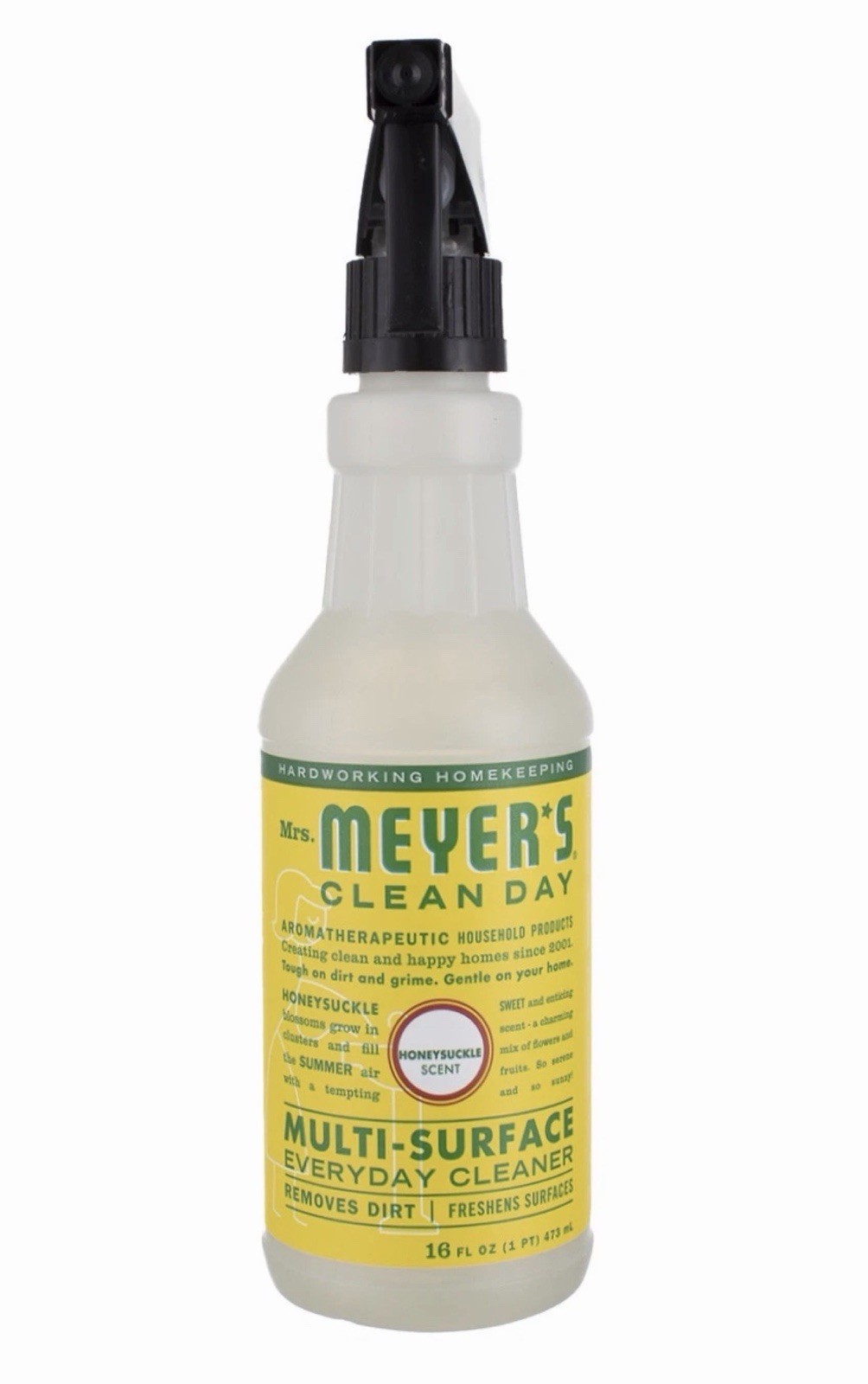 Mrs. Meyer’s Clean Day Honeysuckle Scent Multi-Surface Everyday Cleaner – NEW