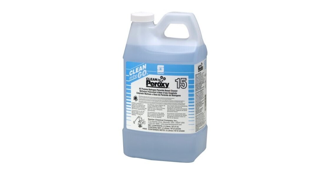 2 Liter Clean by Peroxy Spring Rain Scent Multi-Purpose Cleaner Light Blue