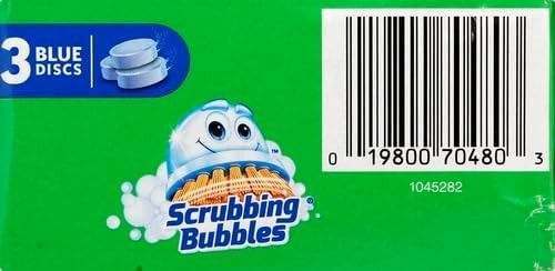 Scrubbing Bubbles Toilet Drop-Ins Automatic Bowl Cleaner Septic Safe 6 Count
