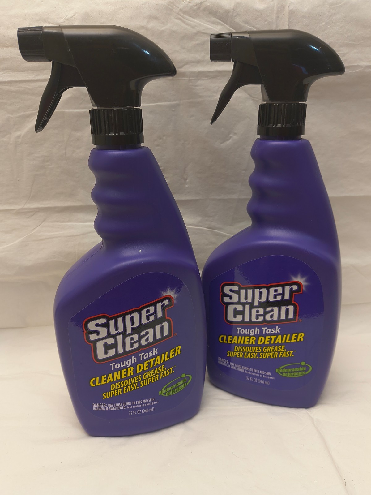 2 X Super Clean Tough Task Cleaner-Degreaser, 32oz each
