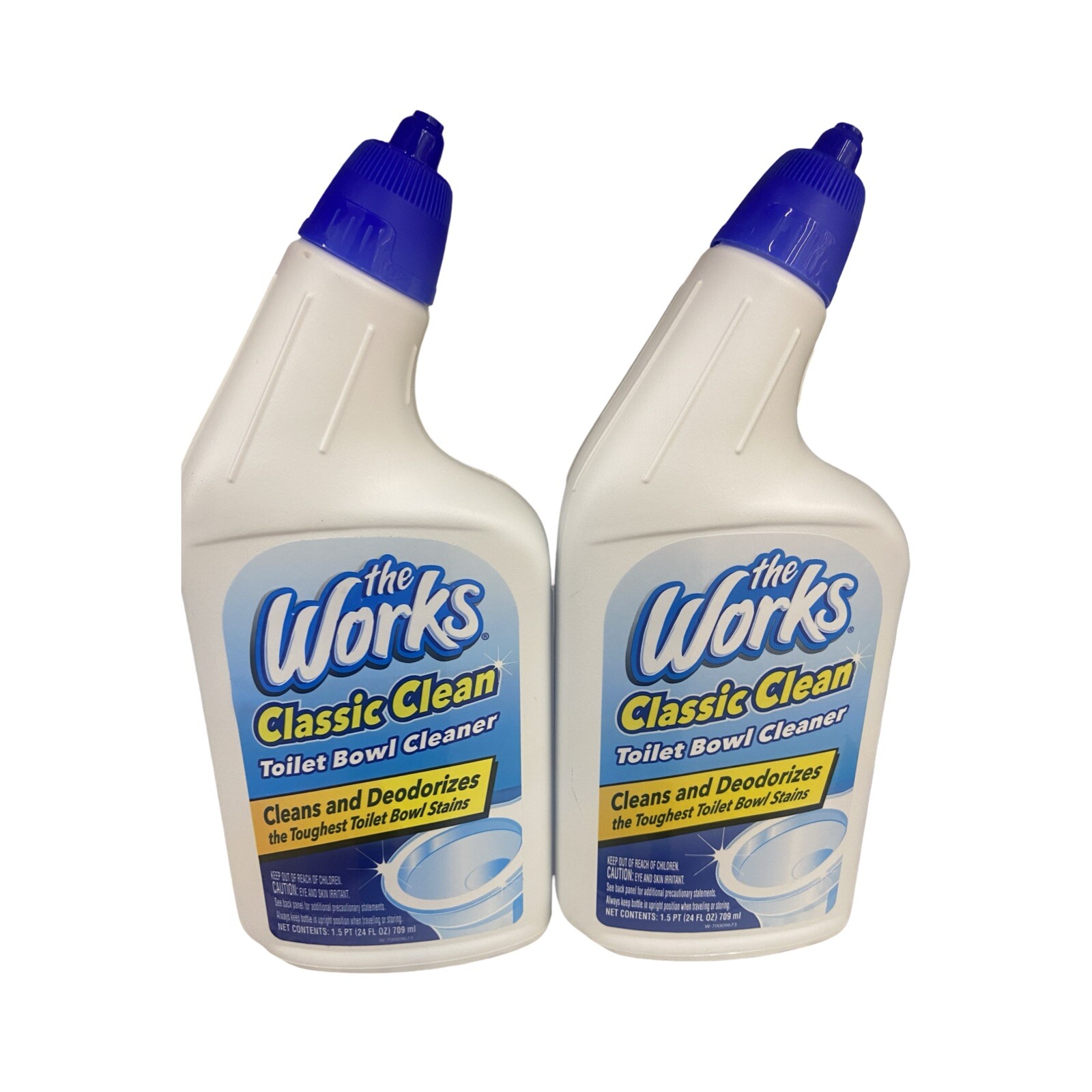 The Works Classic Toilet Bown Cleaner – 24oz, 2 Pack