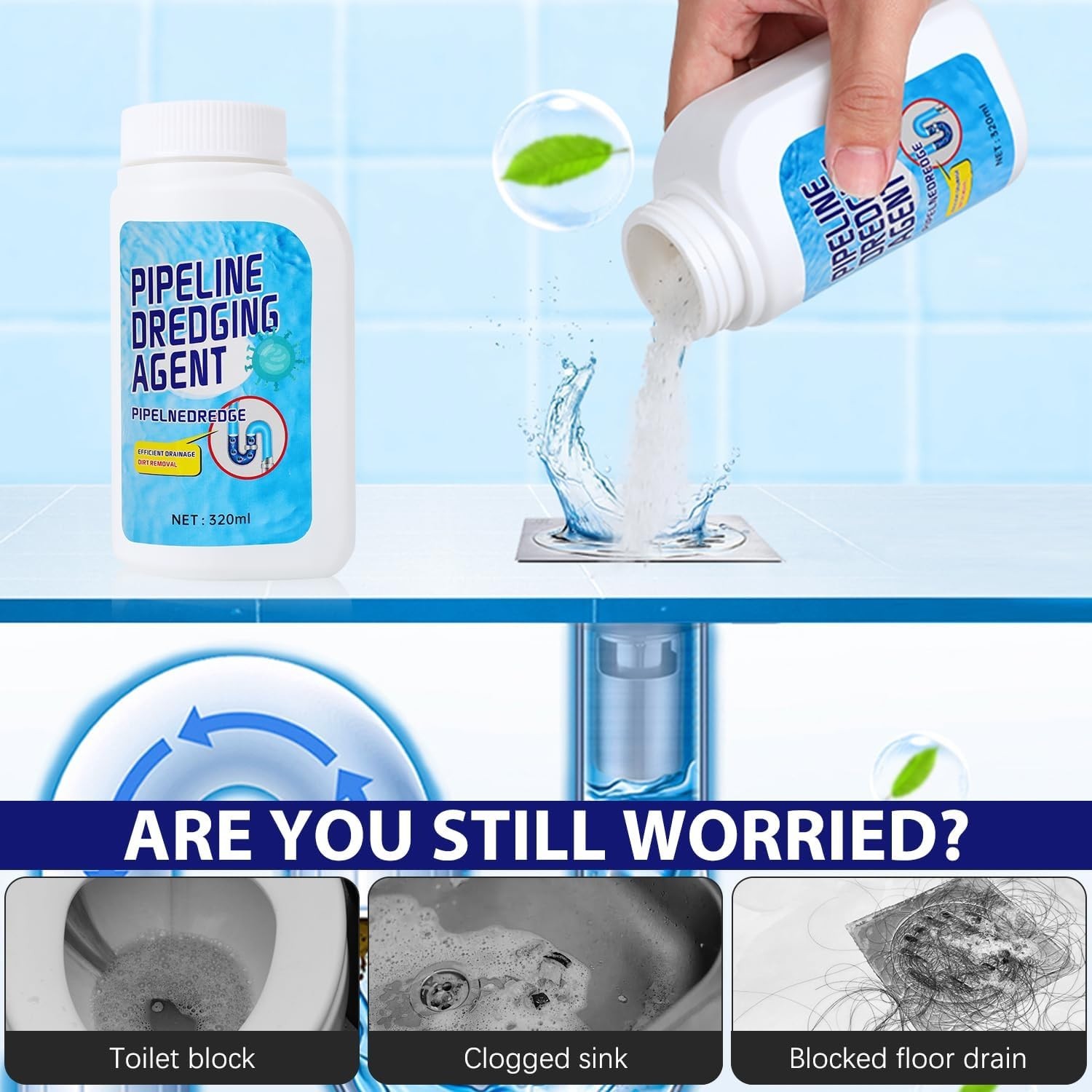 Powerful Pipe Dredging Agent,Pipeline Dredging Agent,Powerful Quick Cleaning Dra