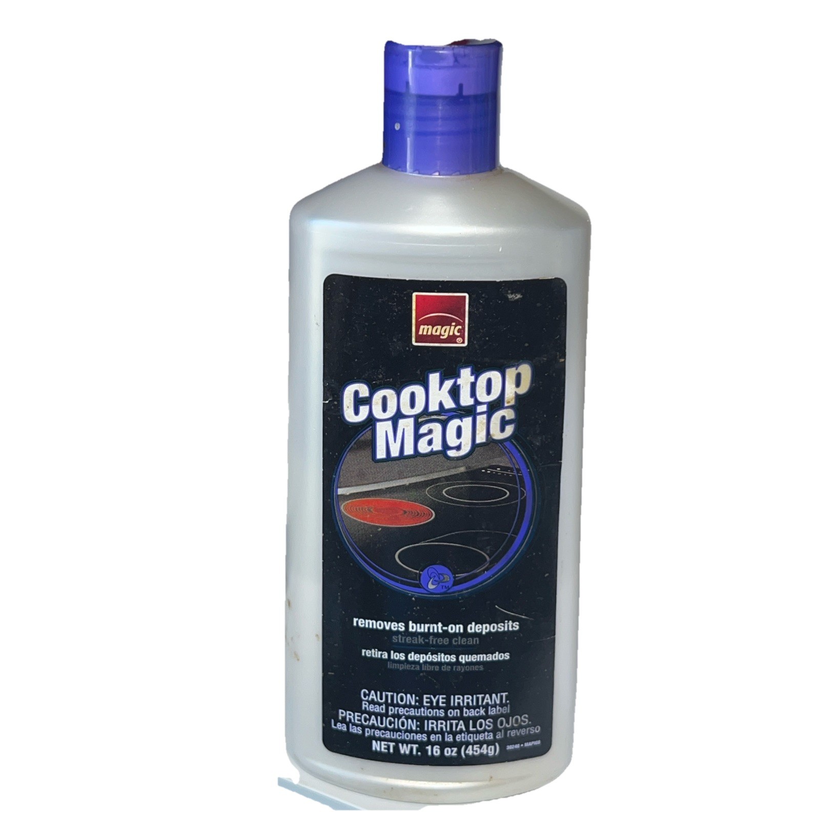 Magic Cooktop Magic Cleaner & Polish 16oz Ceramic Smooth Top Surfaces 60% Full