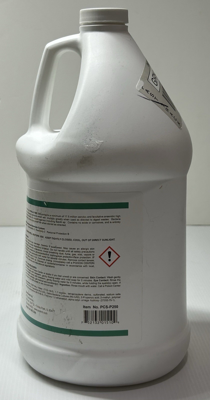 Proline Pro-Zyme DX Bacteria/Enzyme Culture Plus Deodorant One Gallon Cleaner