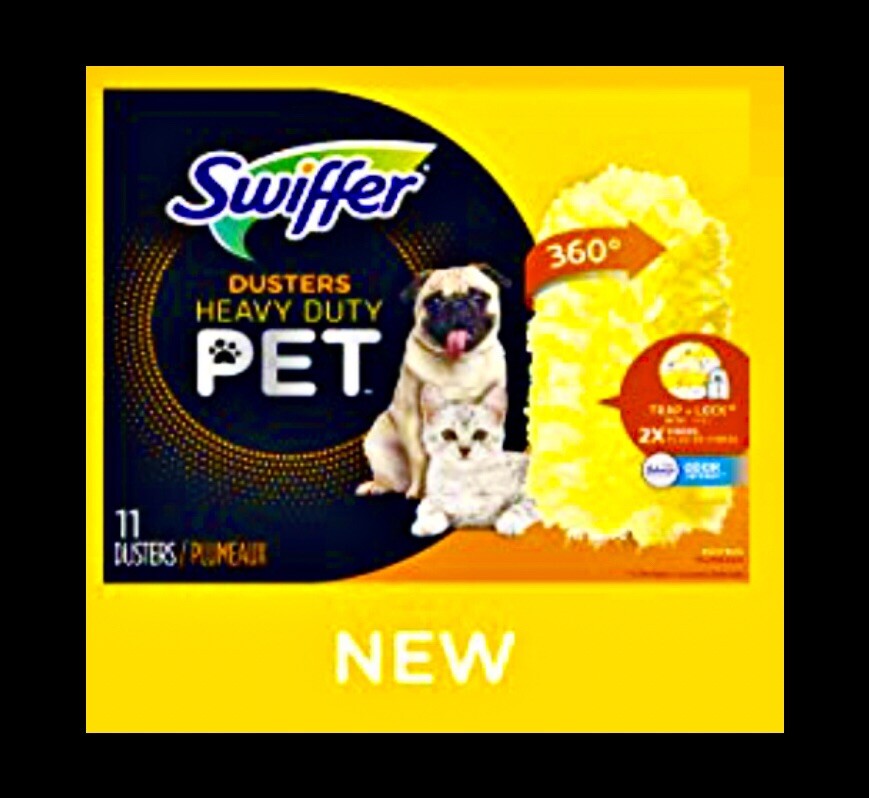 11ct Swiffer 360° Dusters Heavy Duty Pet Dusters Refills w Febreze Odor Defense