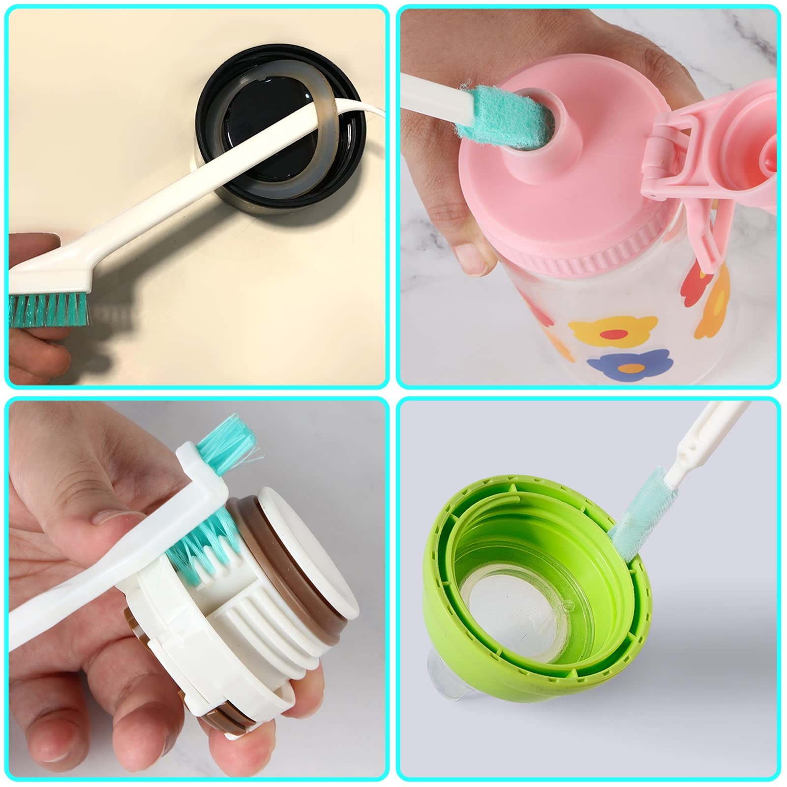 18Piece Micro Crevice Cleaning Brush Set