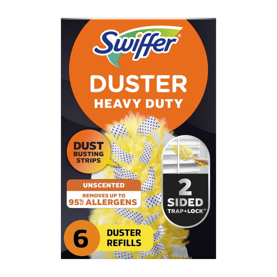 Dusters Heavy Duty Multi-Surface Duster Refills Cleaning Unscented 6 Count