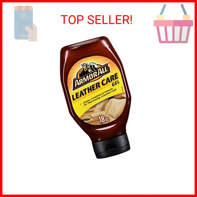 Armor All Car Leather Conditioner Gel, Interior Cleaner for Cars, Trucks and Mot