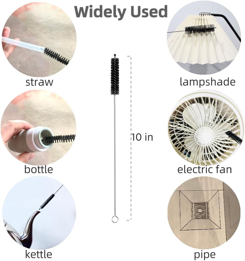 Flexible Drain Brush St Cleaner Set, Nylon Cleaner Double Ended Elastic