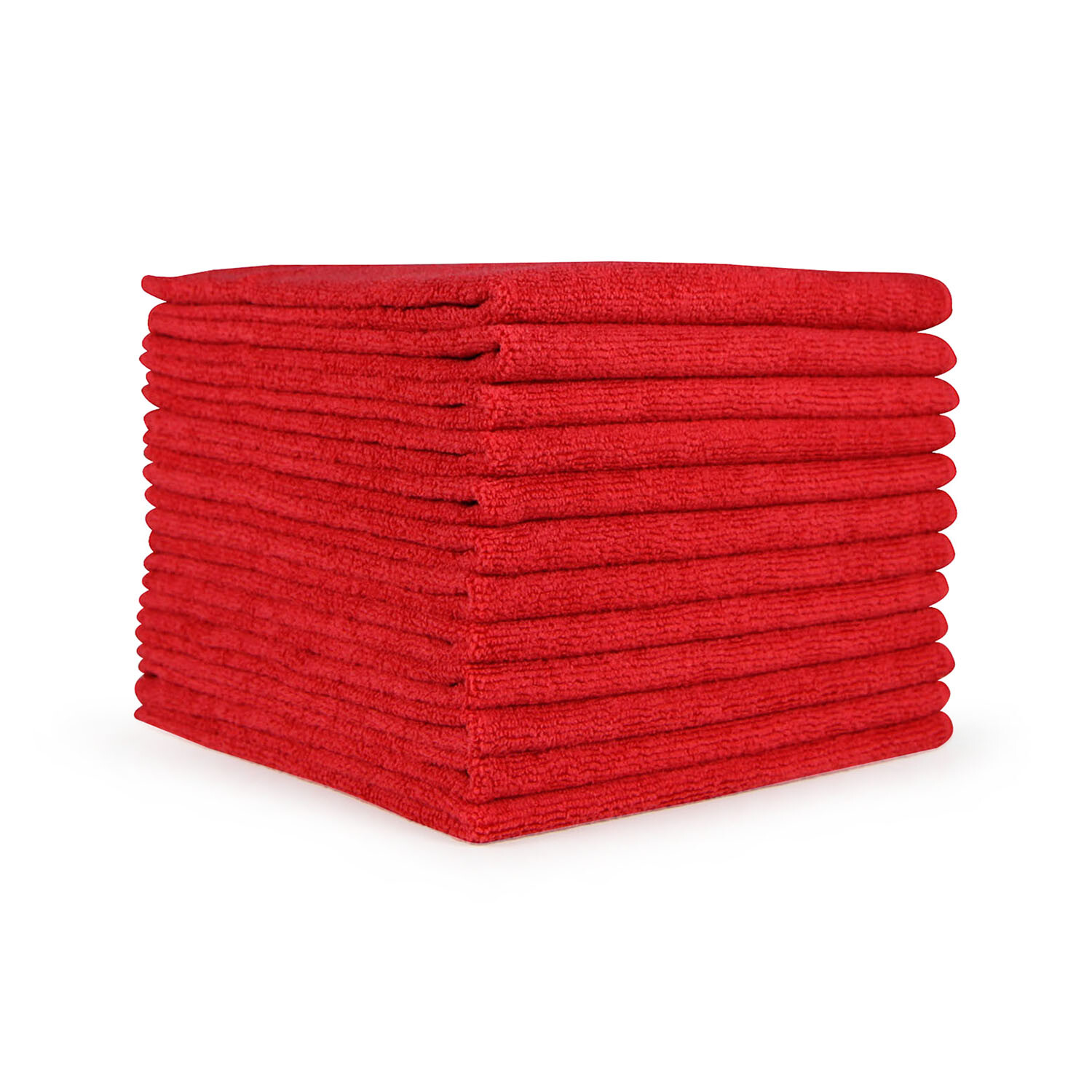 Microfiber Cleaning Cloth Packs of 12 – Reusable 12 x 12 Color Options – 320 GSM