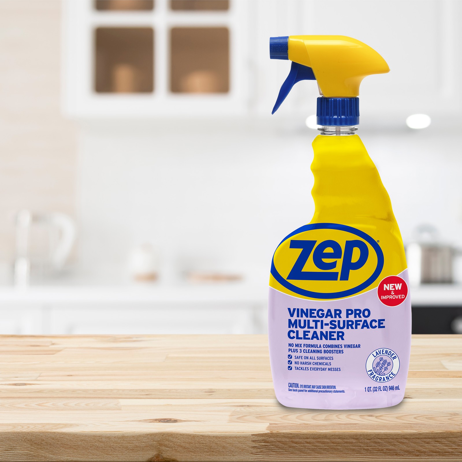 Zep All-Purpose Cleaner with Vinegar Added – 32 oz (Case of 4) R48432 –