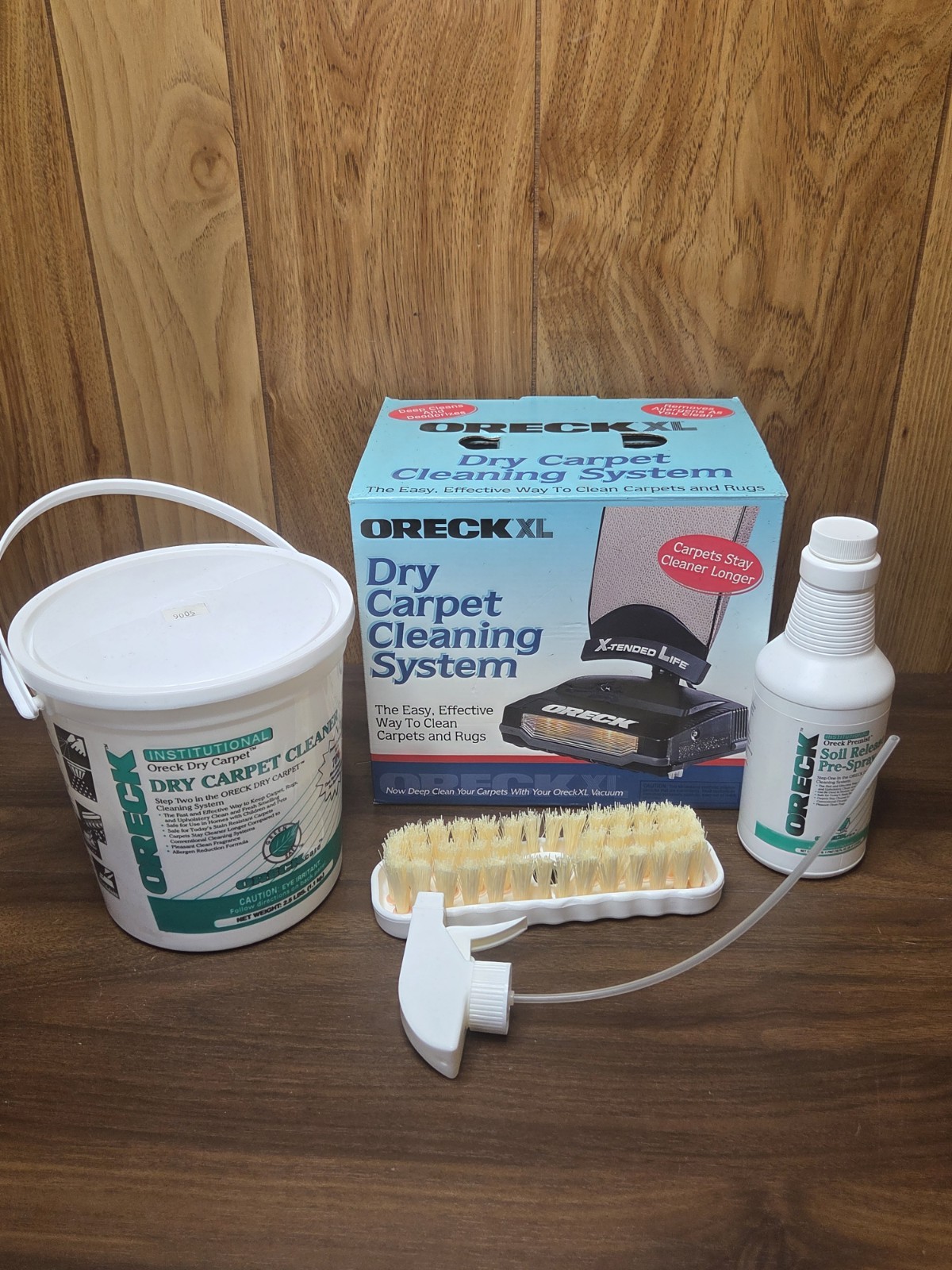 Oreck XL Dry Carpet Cleaning System Deep Clean Spray Rugs and Carpets New Open