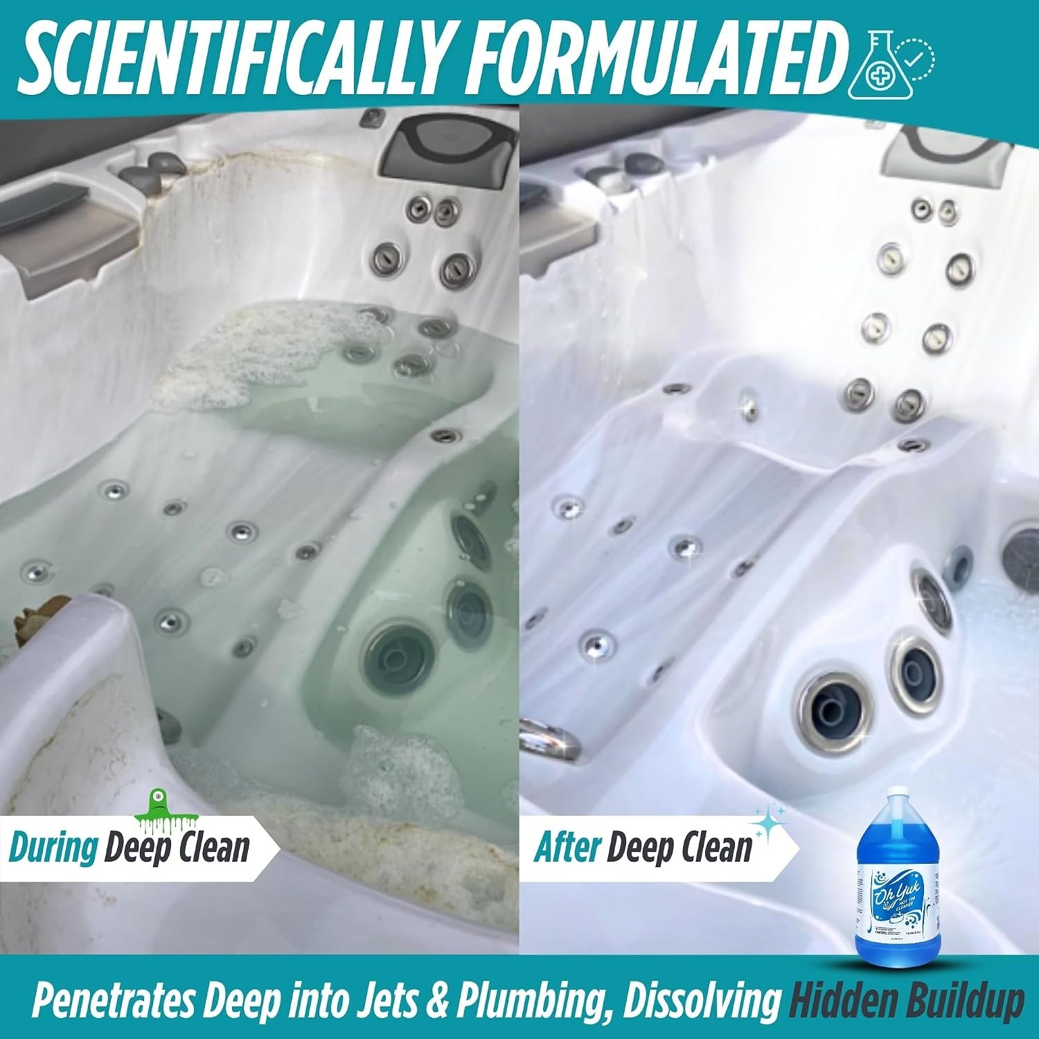 Hot Tub Cleaner – Improve Water Clarity & Filtration