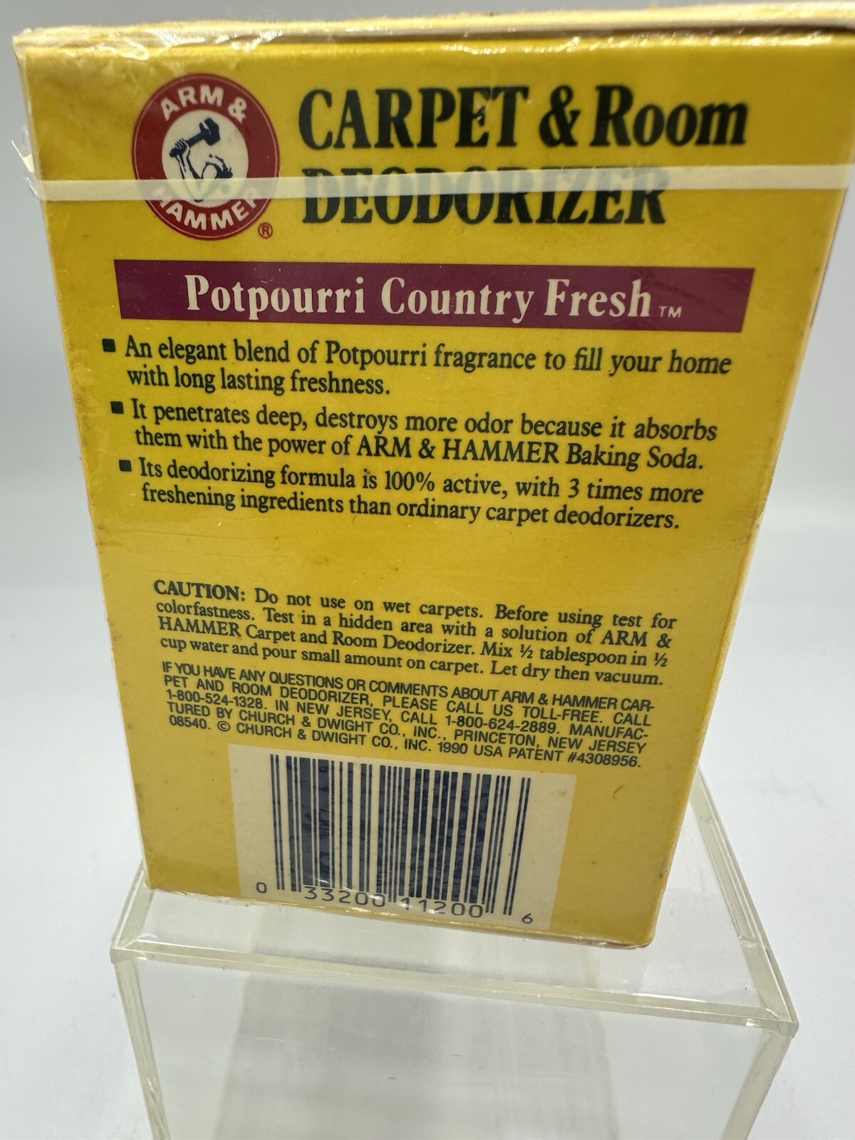 Arm & Hammer Carpet Deodorizer Potpourri Country Fresh Discounted Vintage NEW