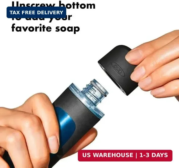 Soap Dispensing Dish Scrub Brush For Kitchen Cleaning