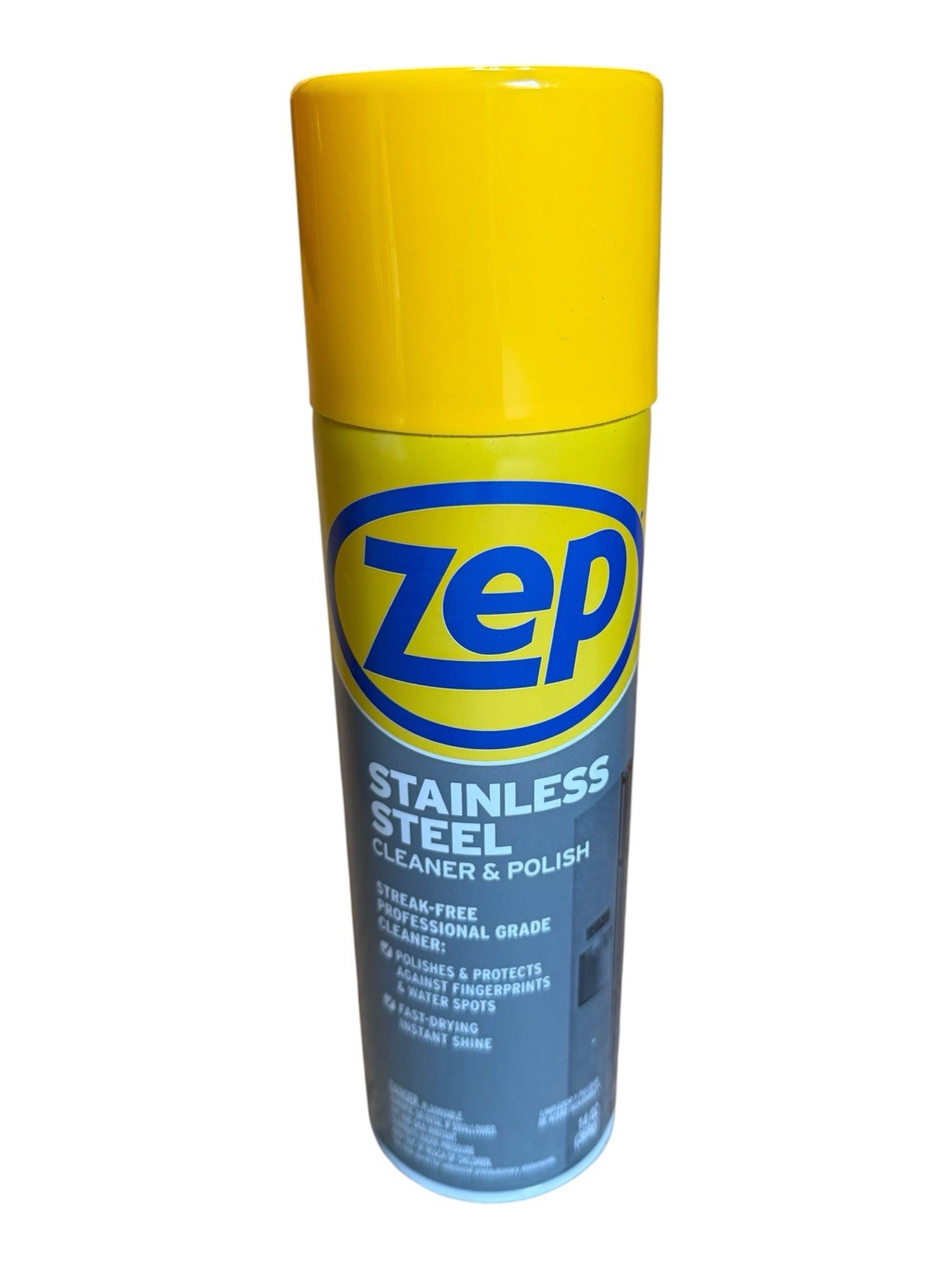 Zep Stainless Steel Cleaner & Polish (ZUSSTL144) Case of 4x 14oz Spray Cans