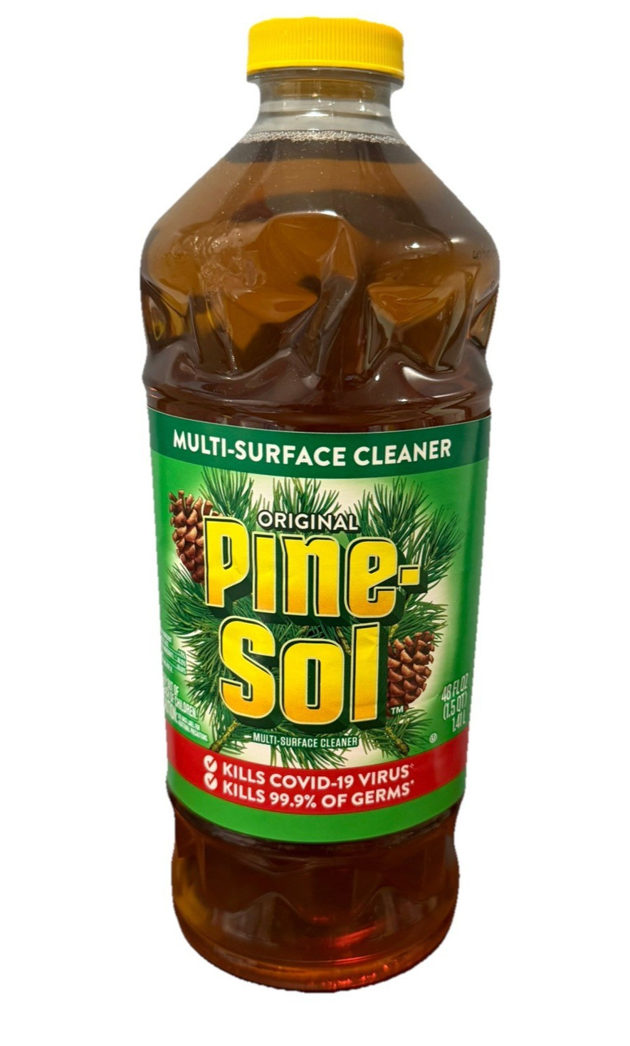 Pine Sol ORIGINAL Formula with PINE OIL Glycolic Acid Multi Surface Cleaner 48oz