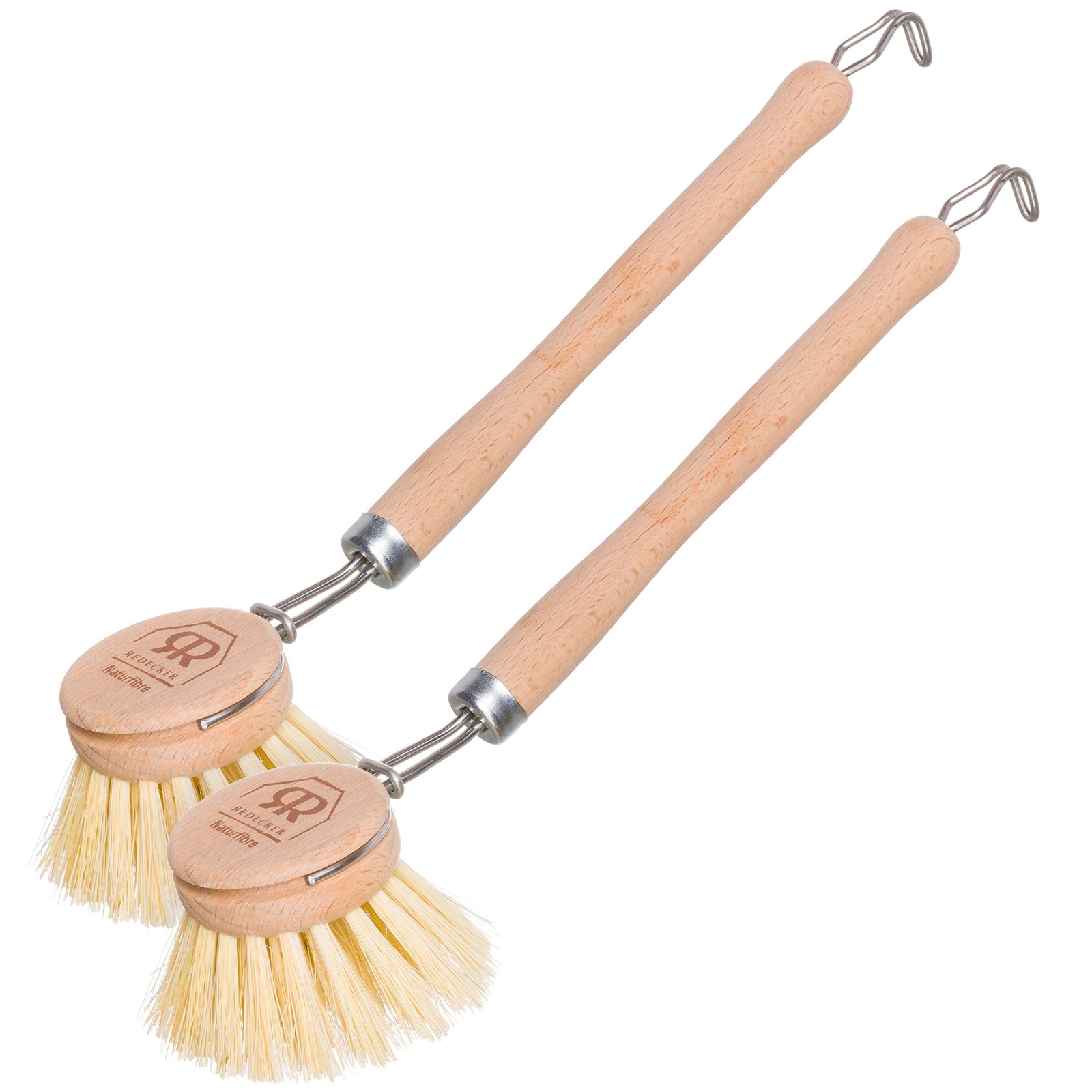 2-Pack Tampico Fiber Bristle 1-1/2-Inch All-Purpose Kitchen Dish Scrub Brush …
