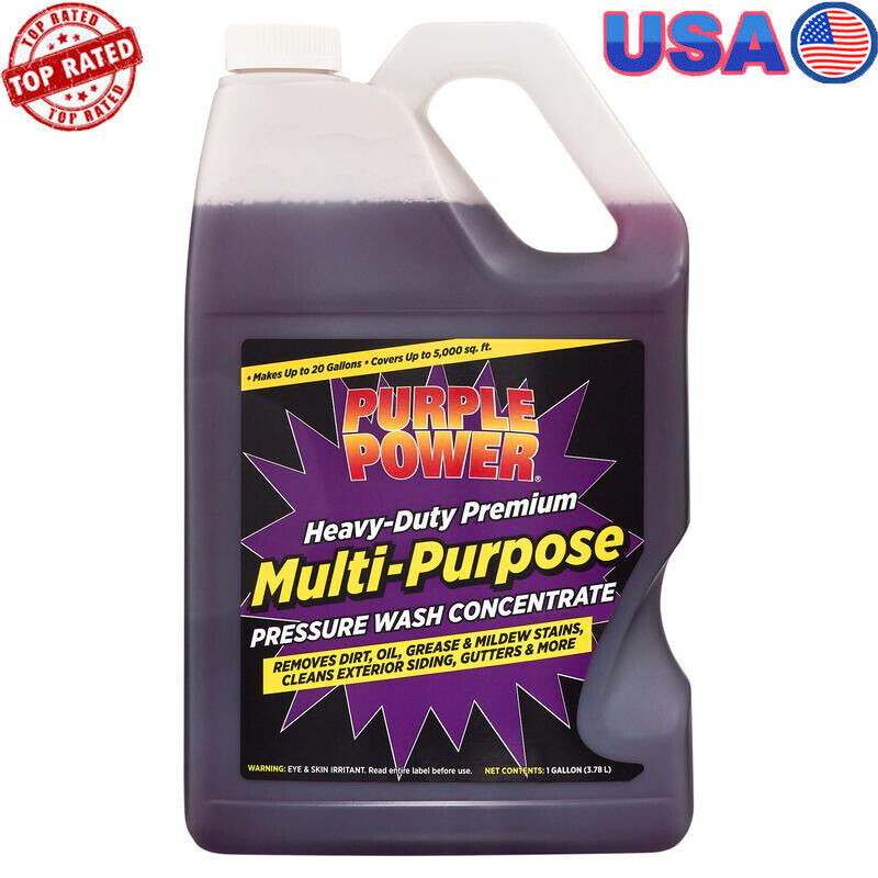 Heavy-Duty Premium Multi-Purpose Pressure Washer fluid concentrate , 1 Gallon