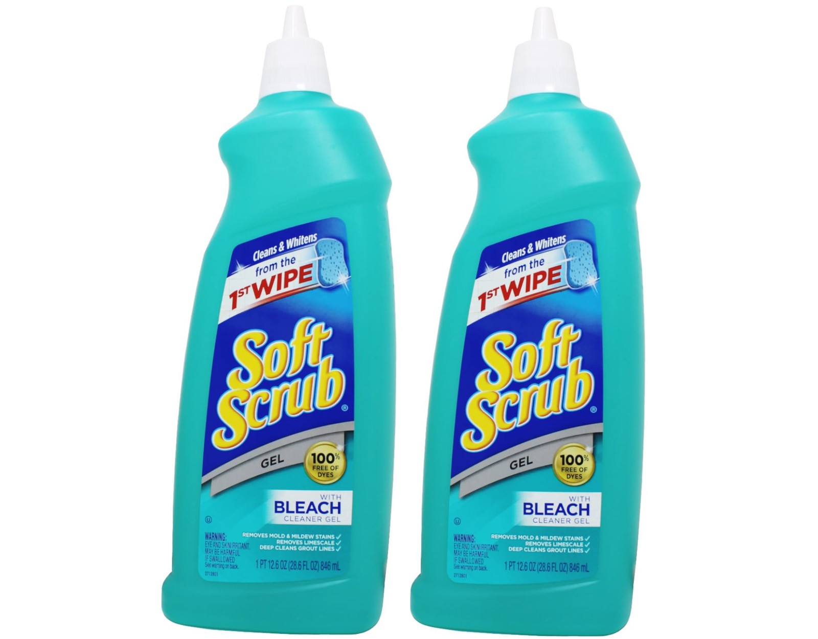 Soft Scrub Soft Scrub Gel Cleanser with Bleach – 28.6 oz – 2 pk