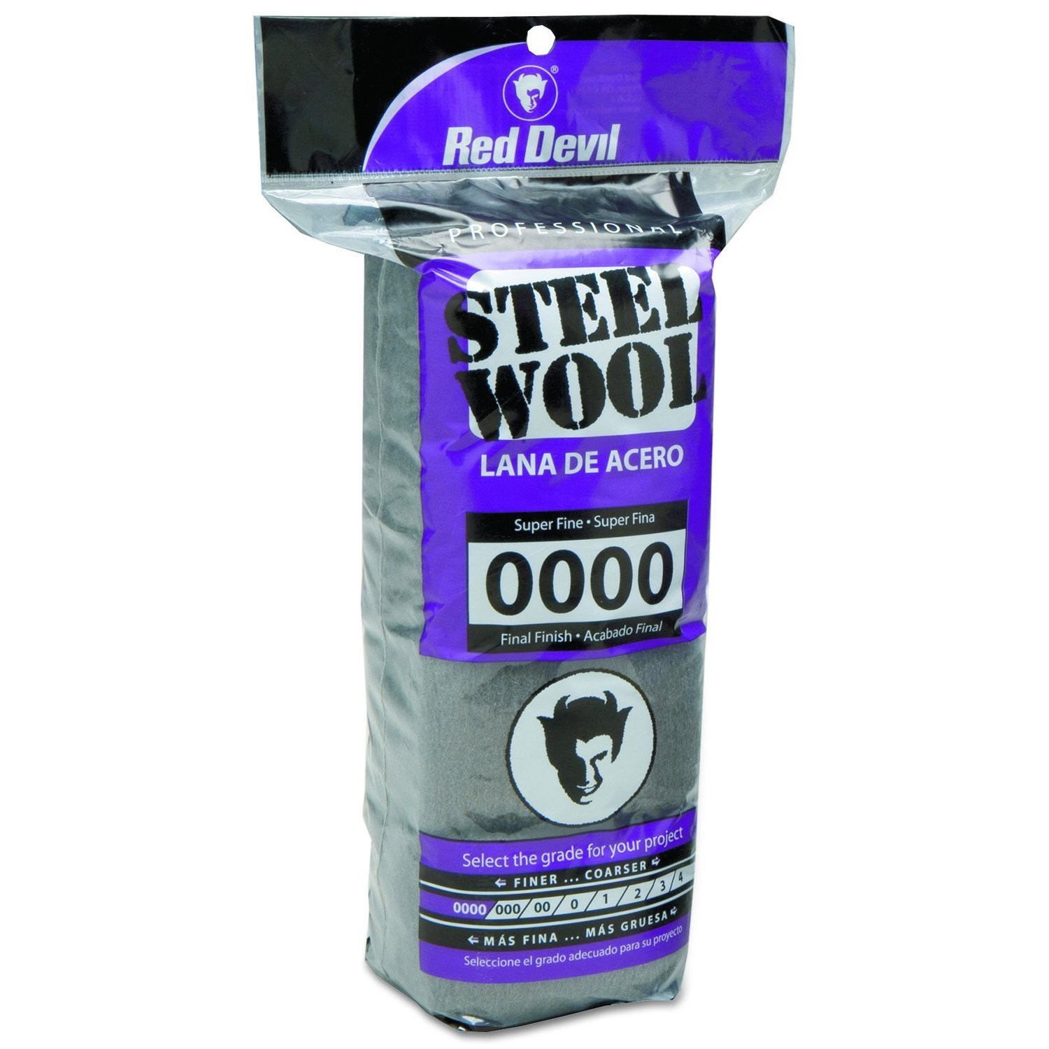16 Pack Super Fine Steel Wool Pads for Polishing Wood and Cleaning Surfaces