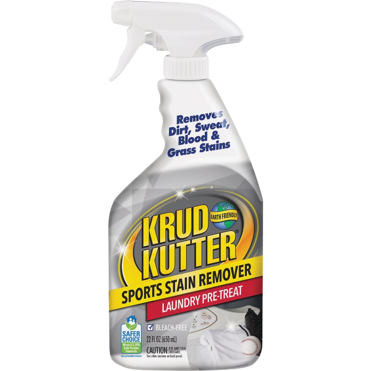 Krud Kutter 22 Oz. Sports Stain Remover Laundry Pre- Treat 305473 Krud Kutter