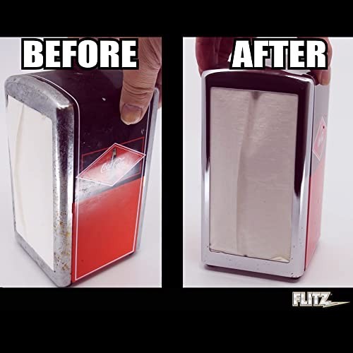 Multi Purpose Metal Polish Liquid 7.6oz Tarnish Remover for Aluminum Chrome