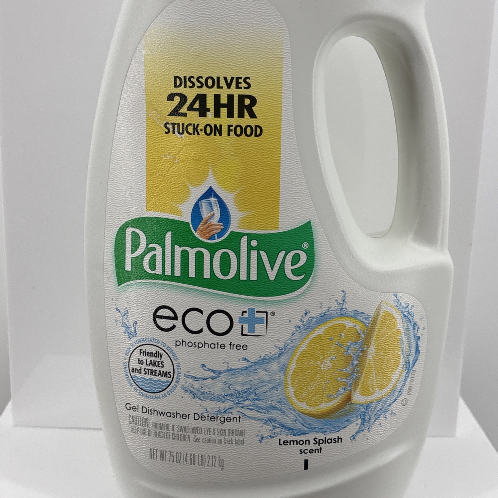 Palmolive Eco+ Gel Dishwasher Detergent Lemon Splash 75 oz NOS NEW