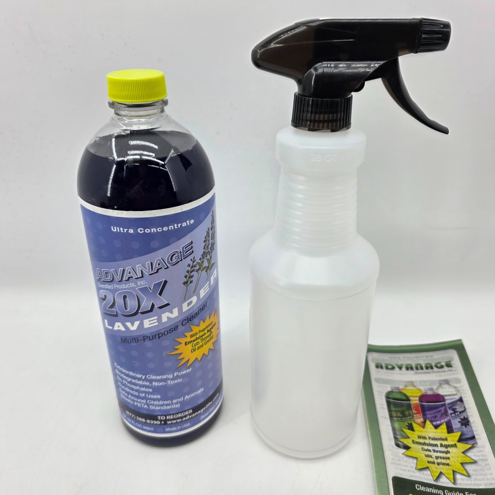 ADVANAGE the Wonder Cleaner Advance 20X Multi-Purpose Ultra Concentrate Lavender