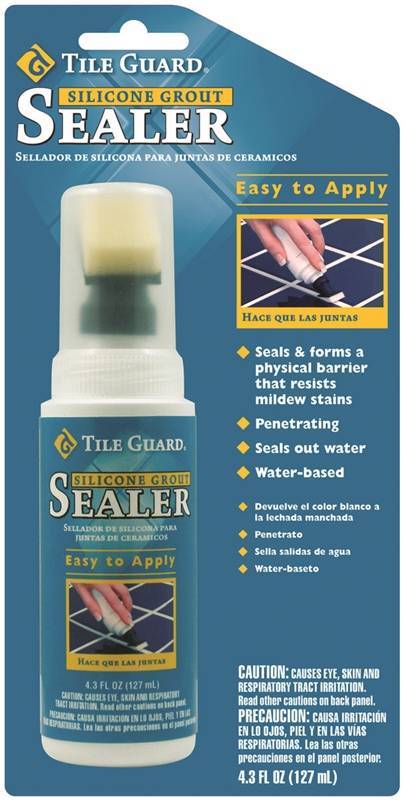NEW Homax Group 9320 Tile Guard Silicone Grout Sealer, 4.3-Ounce CLEAR 6515589