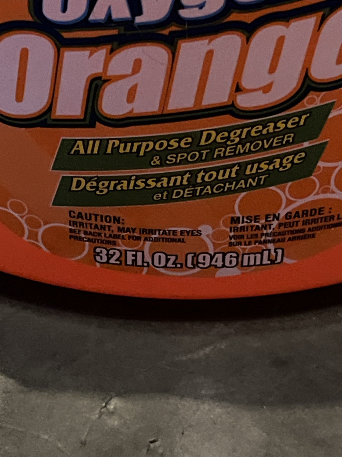 Oxygen Orange Degreaser 32oz LA’s Totally Awesome NEW 50% More Bonus QTY 1