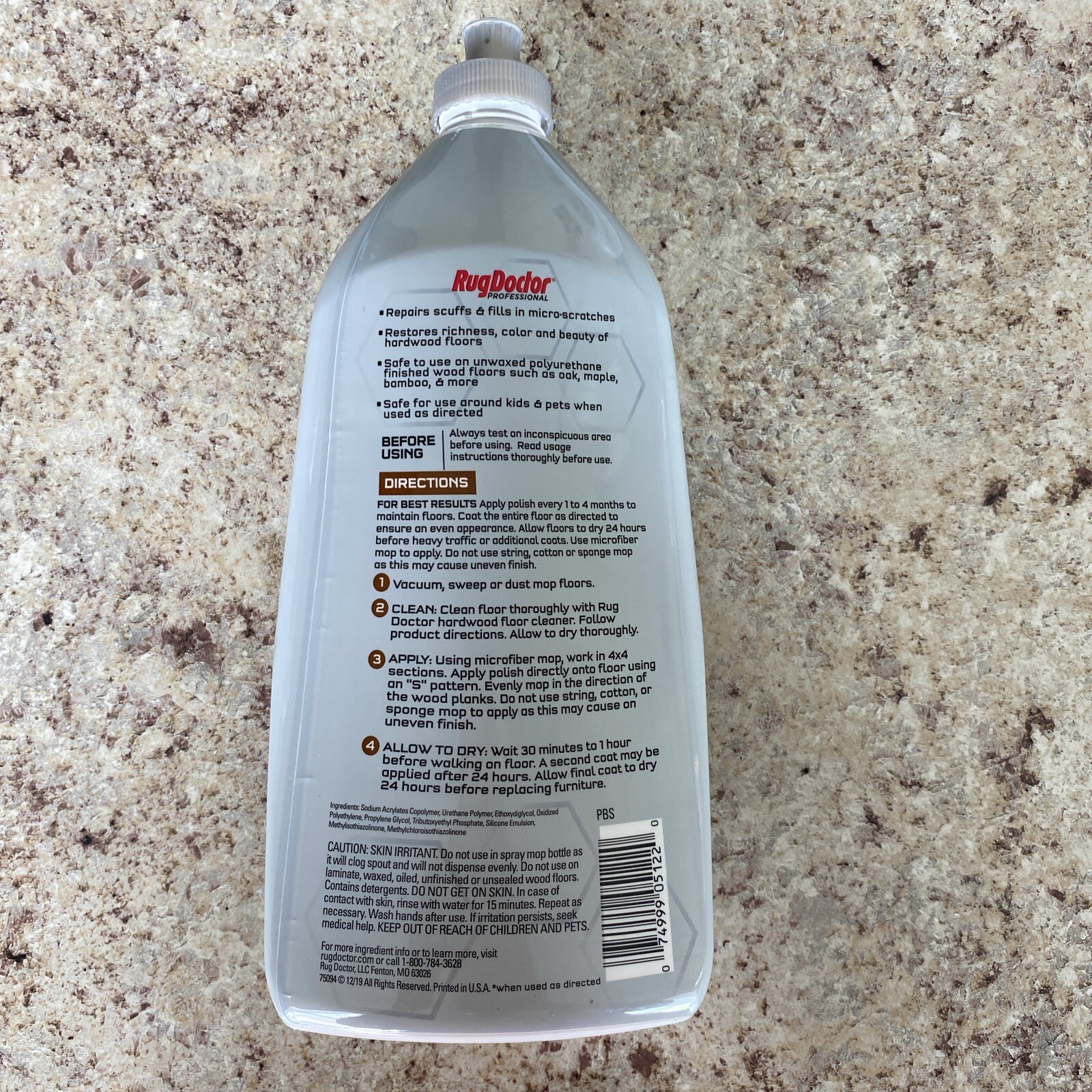 Rug Doctor Profesional Hard Wood Cleaner Ready To Use No Streak, 27 Fl Oz