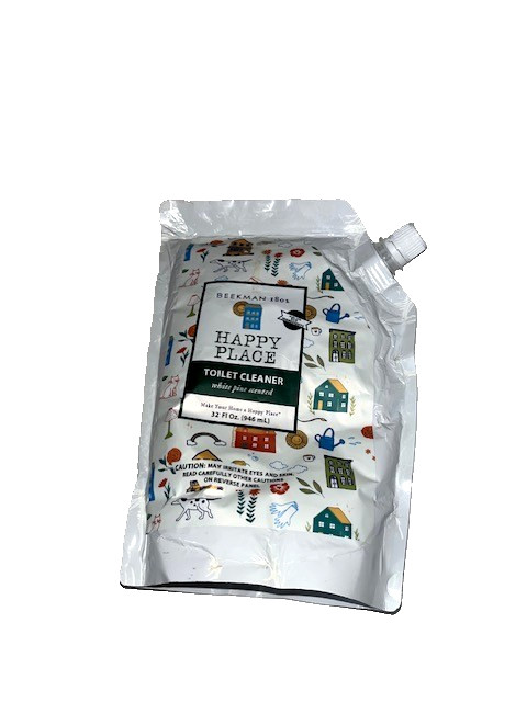 Beekman 1802 Toilet Cleaner – 32 oz refill bag. White Pine Scent – New & Sealed